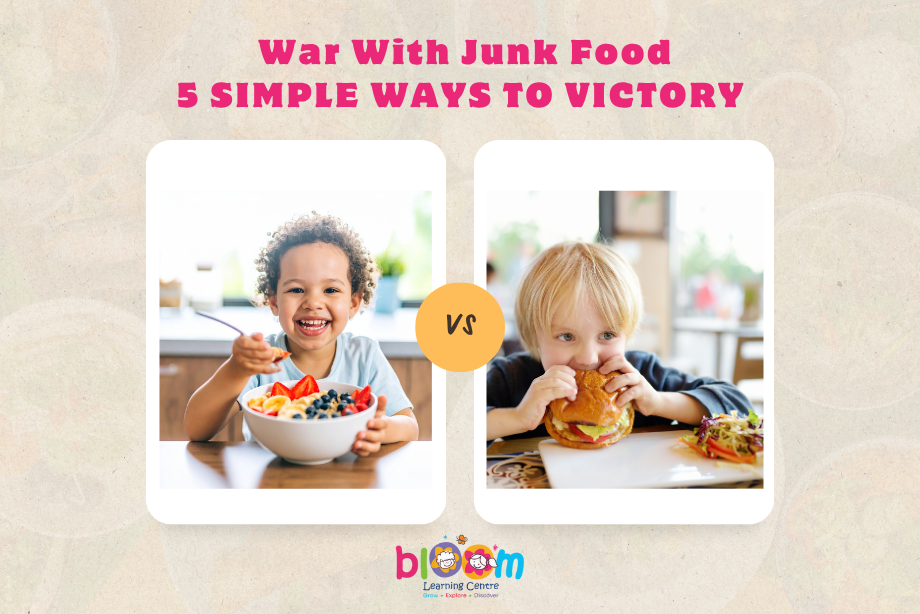 War With Junk Food for Kids - 5 Simple Ways to Victory