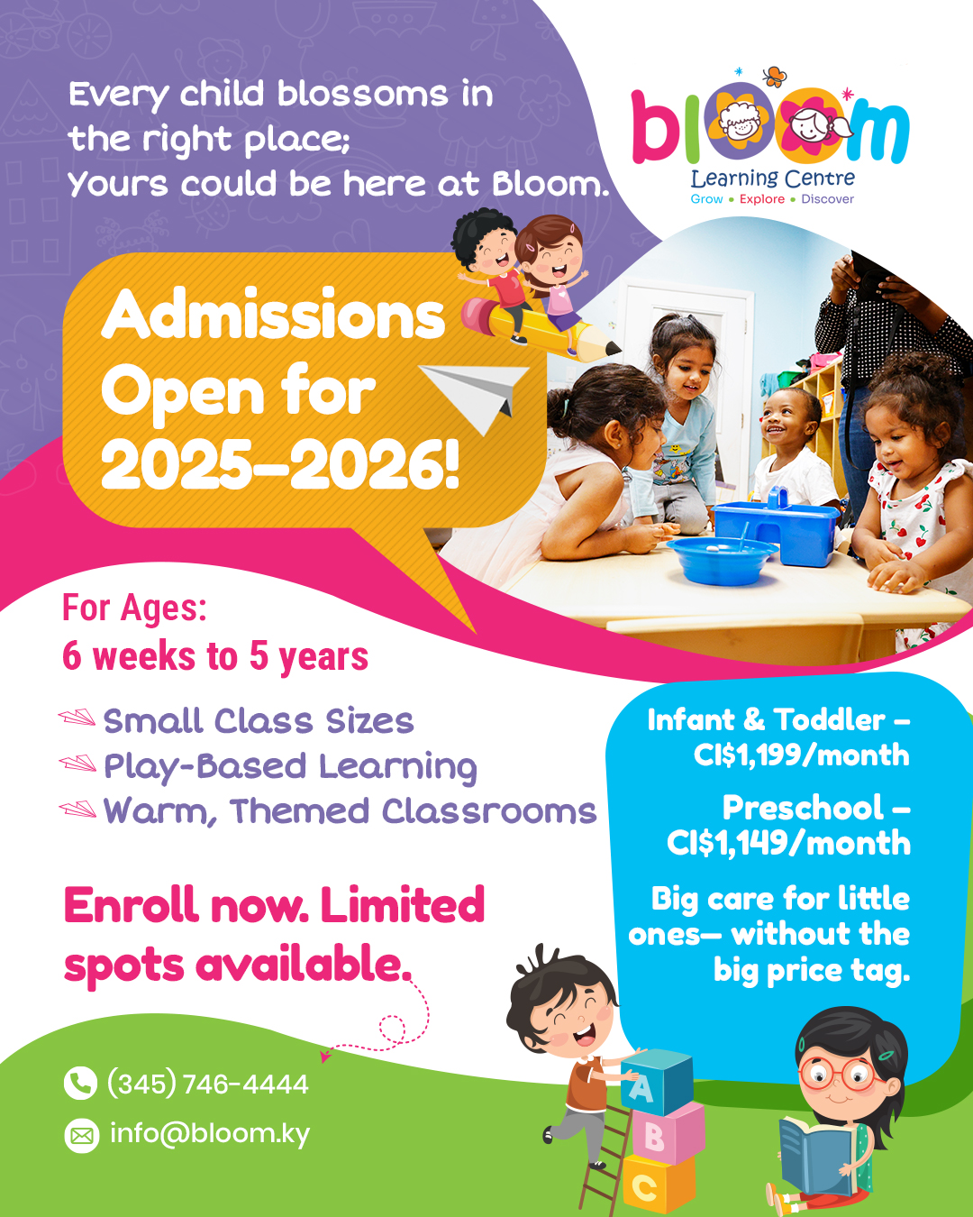 Admission is now open for the 2024-2025 Academic Year!